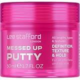 Lee Stafford Hair Styling Pomade | Messed Up Putty - Lighweight, Pliable Shaping Wax for All Lengths, Firm Hold for Texturizing and Definition, 1.7 Fl Oz