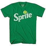 Coca-Cola Mens Green Sprite Throwback Shirt - Obey Your Thirst Tee – Sprite Soda Classic T-Shirt, Kelly Heather, XX-Large