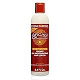 Creme of Nature Argan Oil Hair Lotion, Creamy Oil Moisturizer to Help Restore Moisture and Add Shine, 8.45 Fl Oz