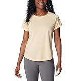 Columbia Women's Bogata Bay Short Sleeve Tee, Sunkissed, Medium