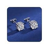 Amaon Show My+Orders Gifts for Her 925 Sterling Silver Earrings for Women Deal Of'The Day Prime Today Big Spring Sale Diamond/Bow Earrings Jewelry Birthday Wedding Christmas