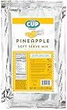 By The Cup Non-Dairy Pineapple Soft Serve Mix, Gluten Free, 5.5 lb Bag
