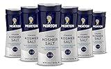 Morton Kosher Salt, Coarse, 16 Ounce (Pack of 6)