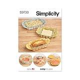 Simplicity Kitchen Cozies Sewing Pattern Kit, Code S9733, One Size, Multicolor
