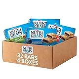 Nutri-Grain Soft Baked Breakfast Bars, Made with Whole Grains, Kids Snacks, Variety Pack (4 Boxes, 32 Bars)