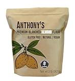 Anthony's Blanched Almond Flour, 2 lb, Finely Ground, Gluten Free, Non GMO, Vegan, Keto Friendly