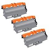 TN720 TN-720 Black Toner Cartridge Replacement for Brother TN-720 HL-5440D HL-5450DN HL-5470DW HL-5470DWT HL-6180DW HL-6180DW DCP-8110DN DCP-8150DN DCP-8155DN Toner (3 Pack)