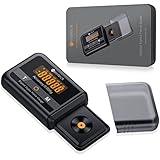 Neoteck 0.005g/100g Professional Turntable Stylus Force Gauge Scale with Touch Screen and Backlight LCD for Tonearm Phono Cartridge, Nonmagnetic and High Precision