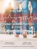 The Craft of Public Administration