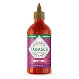 TABASCO Brand Sweet Chili Sauce, Mild Hot Sauce, Easy-to-Squeeze Bottle, Perfect Balance of Sweet & Heat, Versatile Flavor, Great on Fish Tacos, Salads, Asian Food & More, 11 Oz (Pack of 1)
