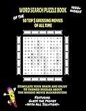 Word Search Puzzle Book: Of the 50 Top $ Grossing Movies of All Time