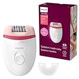 Philips Beauty Satinelle Essential Compact Hair Removal Epilator for Women, BRE235/04 (Corded Use Only)