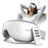 RENPHO Eye Massager, Christmas Birthday Gifts for Women Men, Eyeris 1 Eye Massager FSA HSA for Migraine, Sleep Eye Mask with Heat, Remote for Eye Strain Relief, Reduce Stye Eye, Head Massager Scalp