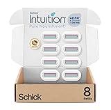 Schick Intuition Refill, Pure Nourishment Razors for Women | Intuition Razor Blades Refill with Organic Cocoa Butter, 8 Count Razor Refills