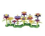 Green Toys Build-a-Bouquet, 4C - 44 Piece Pretend Play, Motor Skills, Building and Stacking Kids Toy Set. No BPA, phthatates, PVC. Dishwasher Safe, Recycled Plastic, Made in USA.