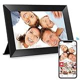 Frameo 10.1 Inch WiFi Digital Picture Frame, 1280x800 HD IPS Touch Screen Photo Frame Electronic, 32GB Memory, Auto-Rotate, Wall Mountable, Share Photos/Videos Instantly via Frameo App from Anywhere