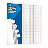 Redi-Tag, RTG31010, Permanent Stick Write-On Index Tabs, 416 / Pack, White, (Pack of 1)