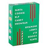 Santa Cookie Elf Candy Snowman Card Game – by Taco Cat Goat Cheese Pizza – Holiday Party Card Game – Great Stocking Stuffer – Fun for Kids, Teens, Adults and Family - 10 Min Ages 7+