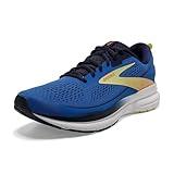 Brooks Men’s Trace 3 Neutral Running Shoe - Blue/Peacoat/Yellow - 11 Medium