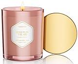 M&SENSE Sweets in The Air Scented Candle - Grape & Violet Scent, 11.3oz Natural Soy Wax Christmas Candle for Holiday, Cotton Wick Candle Up to 70 Hours Burn time, Clean Burn Candle for Housewarming