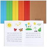 Henoyso 20 Pcs Primary Composition Notebook 9 3/4 x 7 1/2 Inch Kids Journal, Back to School Supplies, K-2 Primary Writing Notebook for Kids Student Draw and Write Story Journal (Bright Color)