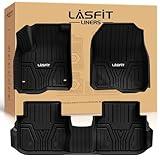 LASFIT Floor Mats Fit for Honda CR-V 2023-2025 (Include CR-V FCEV & Hybrid Models) All Weather Protection TPE Car Liners, 1st & 2nd Row Black