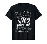 Square Root of 169: 13th Birthday 13 Years Old Math Years T-Shirt