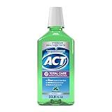 ACT Total Care Zero Alcohol Anticavity Fluoride Mouthwash 33.8 fl. oz. Fresh Mint