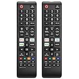 【Pack of 2】 New Universal Remote for All Samsung TV Remote, Replacement Compatible for All Samsung Smart TV, LED, LCD, HDTV, 3D, Series TV