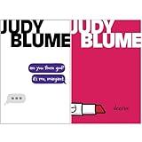 Judy Blume Classic Books Bundle, are You There God It's Me Margaret and Deenie, Young Adult Fiction, 2-Book Set