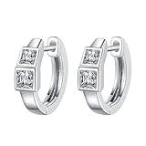 ZMIMAO amazon outlets sale daily deals of the day prime today only Sterling Silver Earrings for Women Hoop Earrings Colorful Earrings Cubic Zirconia mother's day 2024 amazon outlets sale