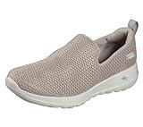 Skechers Women's Go Walk Joy Sneaker, Taupe, 8