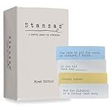 Stanzaz – A Poetry Game for Everyone, for Writers, Inspiring Self-Expression & Creativity, Card Games for Adults and Teens