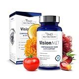1MD Nutrition VisionMD Eye Vitamin CARMIS - Eye Supplement for Adults - with OptiLut Lutein & Zeaxanthin - Supports Vision Health Care, Everyday Eye Strain, & Occasional Dry Eye - 30 Softgels