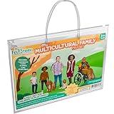 My Felt Story - My Multicultural Family Felt Set, 62 Precut Felt Pieces, for Social Stories and Learning