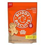 Buddy Biscuits 3.5 lbs. Bag of Crunchy Dog Treats Made with Natural Peanut Butter
