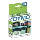 DYMO Authentic LW Library Book Spine Labels DYMO Labels for LabelWriter Printers White 1" x 1-1/2" 1 Roll of 750