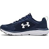 Under Armour Men's Charged Assert 9, Academy Blue (400)/White, 9.5 M US