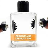 FerroFluid Display Toy Bottle – Ferro Fluid Liquid Metal STEM Toy, Magnetic Desk Toy with Neodymium Magnets, Interactive Adults Physics Toy, Educational Iron Filings Magnet Science Kit - 2ml