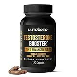 Testosterone Booster Supplement for Men - Natural Energy Enhancement Growth Builder Performance Enhancer - Muscle Building Gym Workout Sports Nutrition & Libido Enhancing Fast Acting Pills for Male
