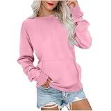 LRMQS sweat shirts Long Sleeve Shirts for Women Casual Plus Size Crewneck Sweatshirt Pullover 2025 Fall Trendy Sweat Shirt Winter Clothes