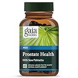 Gaia Herbs Prostate Health - Supports Prostate Health and Function for Men - with Saw Palmetto, Green Tea, Nettle Root, and White Sage - 60 Vegan Liquid Phyto-Capsules (20-Day Supply)