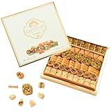 Cashew & Pistachio Baklava Gift Box - Zaitoune Luxury Baklava Pastry Assortment - Premium Arabic Sweets Gift Box (500G)