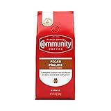 Community Coffee Pecan Praline Flavored 12 Ounces, Medium Roast Ground Coffee, 12 Ounce Bag (Pack of 1)