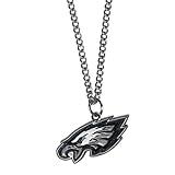 NFL Siskiyou Sports Fan Shop Philadelphia Eagles Chain Necklace with Small Charm 22 inch Team Color