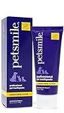 Petsmile Professional Pet Toothpaste - Cat & Dog Toothpaste for Plaque, Tartar, & Bad Breath - VOHC Accepted Non Enzymatic Dental Care for Cat & Dog Teeth Cleaning (London Broil, 2.5 Oz)