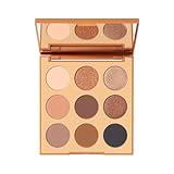 Morphe 9T Neutral Territory Artistry Palette - Warm Neutral Makeup Palette with Matte and Shimmer Finishes - Highly Pigmented Eye Makeup with a Blendable & Buildable Formula (0.35 oz)