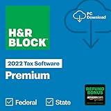 H&R Block Tax Software Premium 2022 with Refund Bonus Offer (Amazon Exclusive) [PC Download] (Old Version)