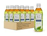 Teas' Tea Unsweetened Pure Green Tea, Organic, Sugar Free, 0 Calories, 16.9 Ounce (Pack of 12)