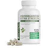 Bronson Ashwagandha Extra Strength Stress & Mood Support with BioPerine - Non GMO Formula, 120 Vegetarian Capsules